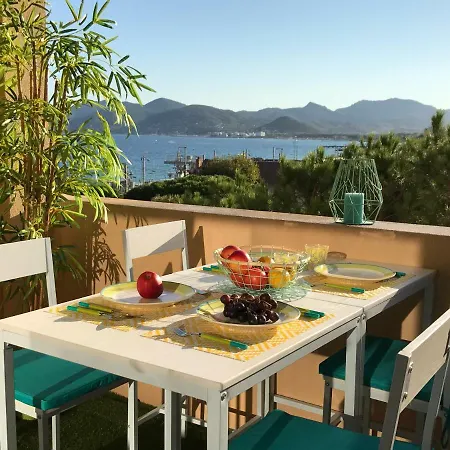 Zen Beach Cannes Sea View Apartment Beach In Front X2 Pools-Ac-Clim-Wifi-Free Parking Inside Exterior photo