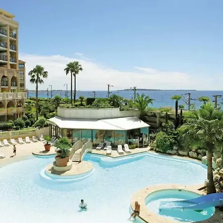 Zen Beach Cannes Sea View Apartment Beach In Front X2 Pools-Ac-Clim-Wifi-Free Parking Inside Exterior photo