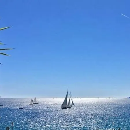 Zen Beach Cannes Sea View Apartment Beach In Front X2 Pools-Ac-Clim-Wifi-Free Parking Inside Exterior photo